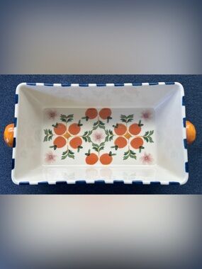 NWT Anthropologie Valencia Stoneware Loaf Pan